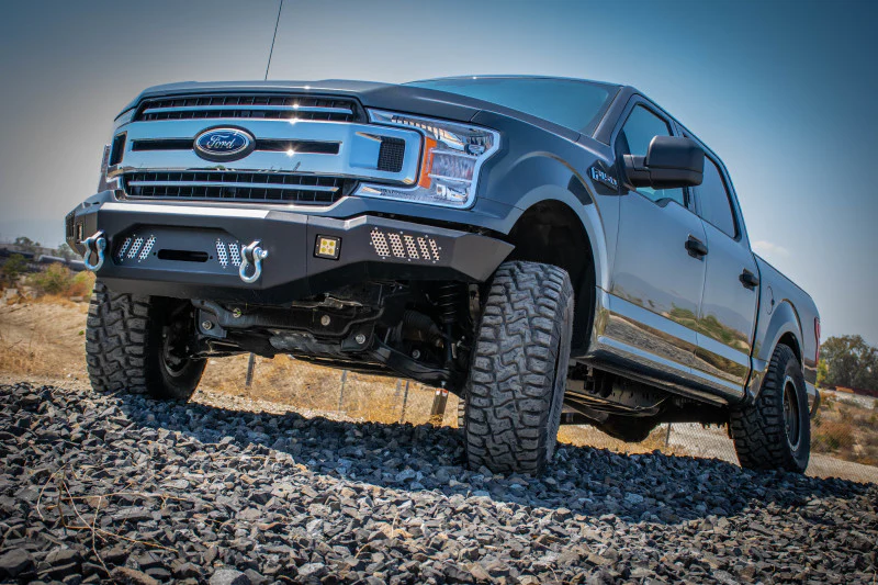 DV8 Offroad 2018+ Ford F-150 Front Bumper w/ Light Holes - Image 7