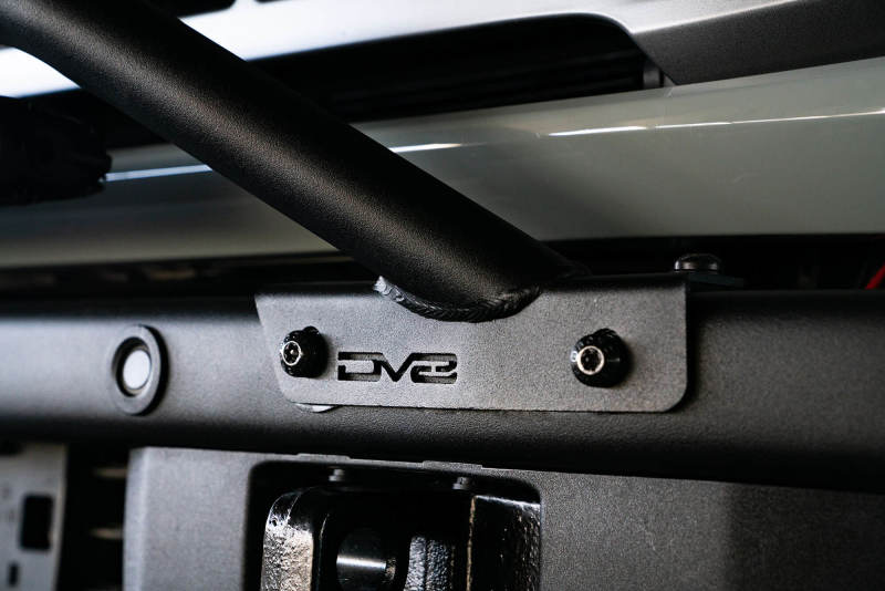 DV8 Offroad 2021-2022 Ford Bronco (Not For Factory Plastic Bumper) Factory Bumper Bull Bar - Black - Image 6