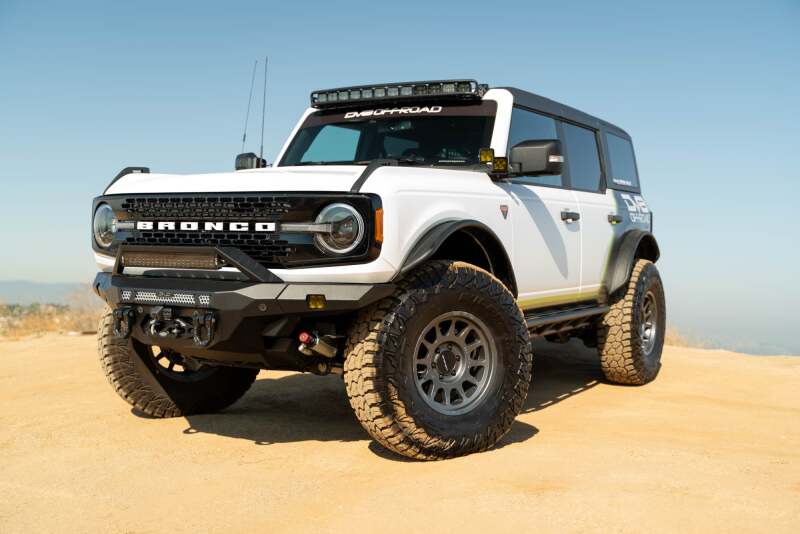 DV8 Offroad 2021+ Ford Bronco (excl. 2-Door/Raptor) FS-15 4-Door Rock Sliders V2 - Image 10