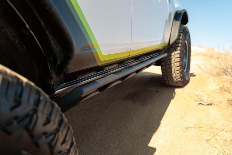 DV8 Offroad 2021+ Ford Bronco (excl. 2-Door/Raptor) FS-15 4-Door Rock Sliders V2 - Image 2