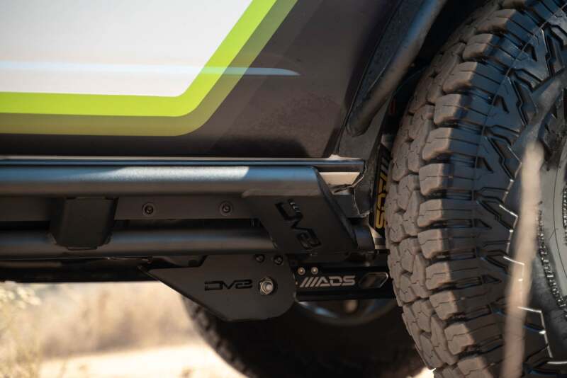 DV8 Offroad 2021+ Ford Bronco (excl. 2-Door/Raptor) FS-15 4-Door Rock Sliders V2 - Image 8
