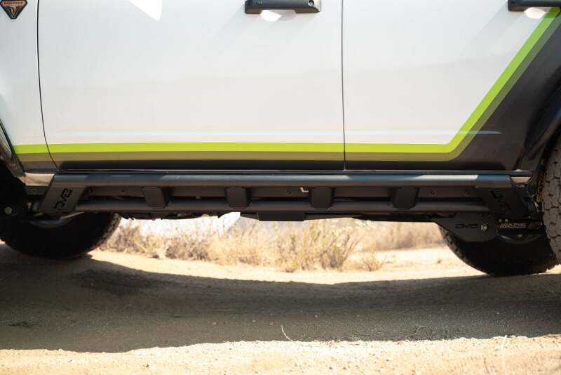 DV8 Offroad 2021+ Ford Bronco (excl. 2-Door/Raptor) FS-15 4-Door Rock Sliders V2 - Image 9