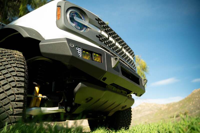 DV8 Offroad 2021+ Ford Bronco Front Bumper V2 - OE Plus Series (Works w/o ACC Relocation) - Image 10