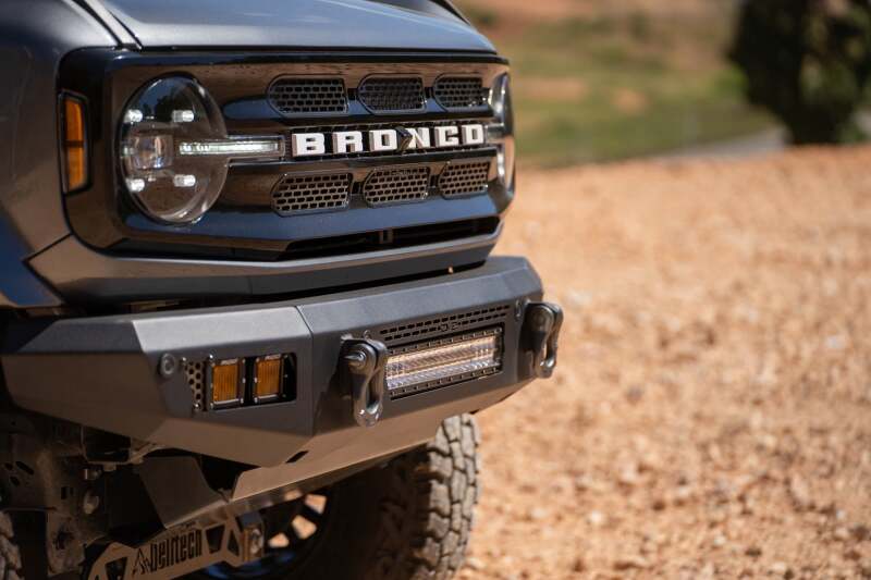 DV8 Offroad 2021+ Ford Bronco Front Bumper V2 - OE Plus Series (Works w/o ACC Relocation) - Image 16
