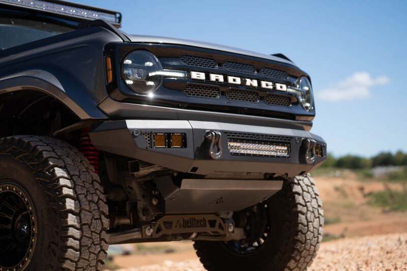DV8 Offroad 2021+ Ford Bronco Front Bumper V2 - OE Plus Series (Works w/o ACC Relocation) - Image 4