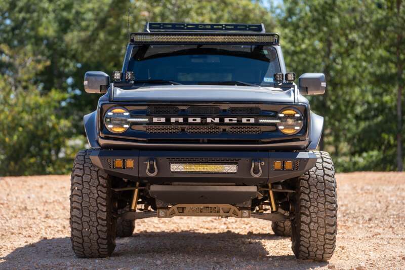 DV8 Offroad 2021+ Ford Bronco Front Bumper V2 - OE Plus Series (Works w/o ACC Relocation) - Image 6