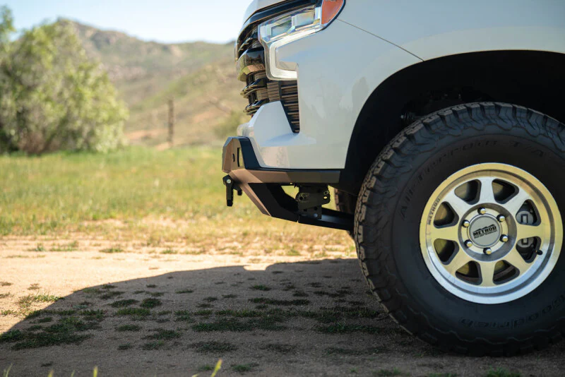 DV8 Offroad 2022+ Chevrolet Silverado 1500 Offroad Spec Series Front Bumper w/ Winch - Image 13
