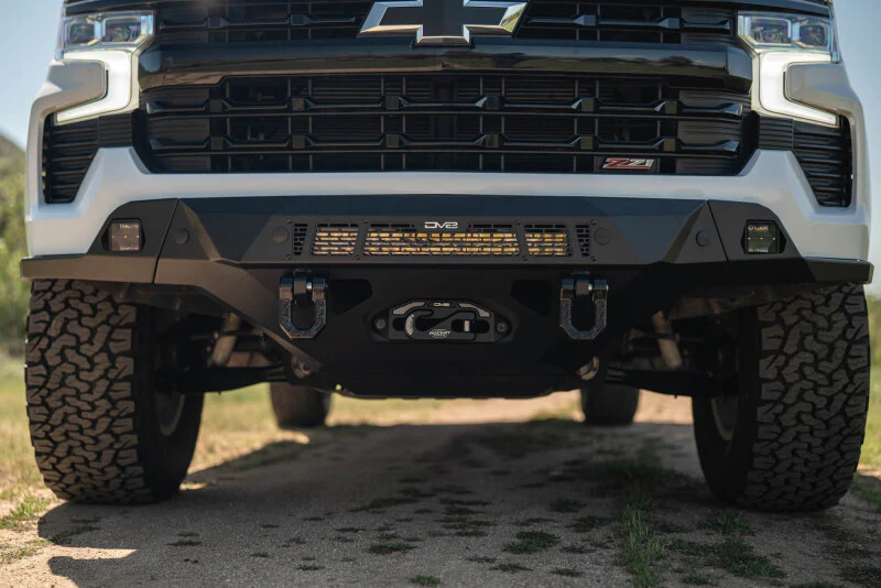 DV8 Offroad 2022+ Chevrolet Silverado 1500 Offroad Spec Series Front Bumper w/ Winch - Image 16