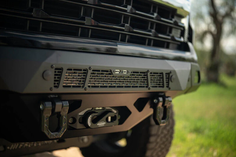DV8 Offroad 2022+ Chevrolet Silverado 1500 Offroad Spec Series Front Bumper w/ Winch - Image 17