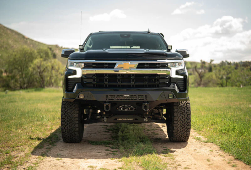 DV8 Offroad 2022+ Chevrolet Silverado 1500 Offroad Spec Series Front Bumper w/ Winch - Image 22