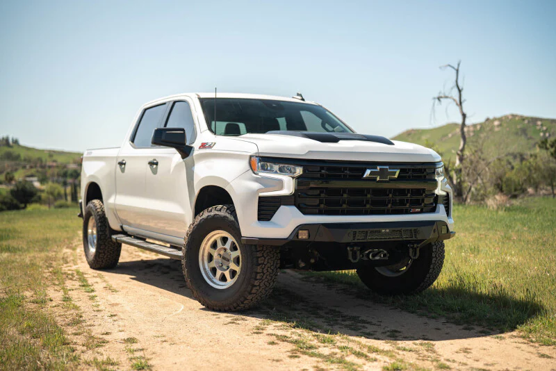 DV8 Offroad 2022+ Chevrolet Silverado 1500 Offroad Spec Series Front Bumper w/ Winch - Image 5