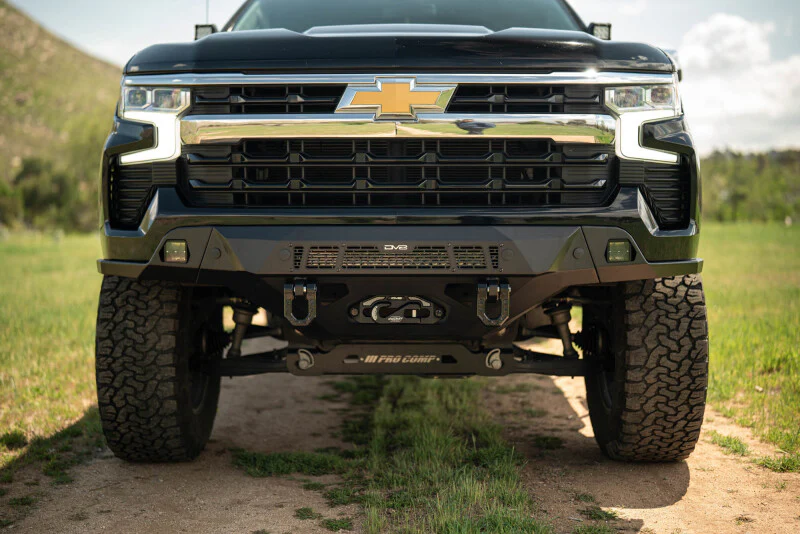 DV8 Offroad 2022+ Chevrolet Silverado 1500 Offroad Spec Series Front Bumper w/ Winch - Image 7