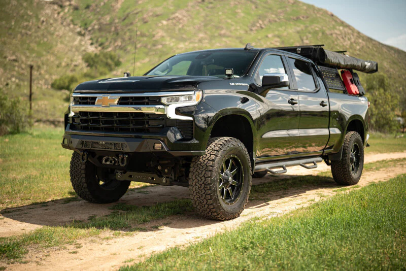 DV8 Offroad 2022+ Chevrolet Silverado 1500 Offroad Spec Series Front Bumper w/ Winch - Image 8