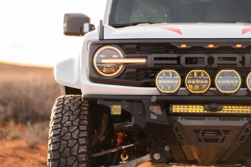 DV8 Offroad 2022+ Ford Bronco Raptor Tube Front Bumper - Image 25