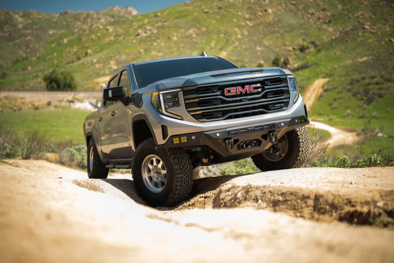 DV8 Offroad 2022+ GMC Sierra 1500 (Excl. AT4X & Diesel Models) Offroad Spec Series Front Bumper - Image 14