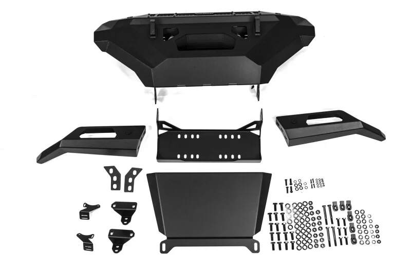 DV8 Offroad 2022+ GMC Sierra 1500 (Excl. AT4X & Diesel Models) Offroad Spec Series Front Bumper - Image 16