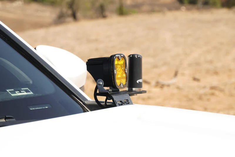 DV8 Offroad 2024-2025 Toyota Tacoma Ditch Light Brackets - Image 3