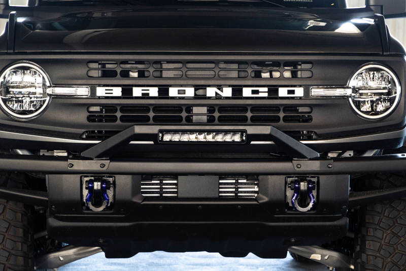 DV8 Offroad 21-22 Ford Bronco Factory Modular Front Bumper Bull Bar - Image 11