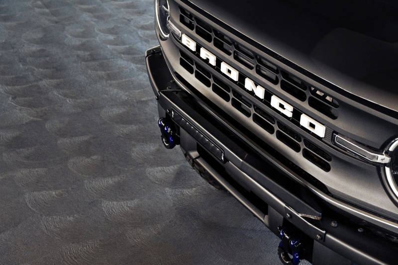 DV8 Offroad 21-22 Ford Bronco Factory Modular Front Bumper Bull Bar - Image 2