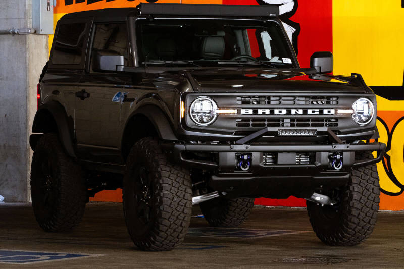 DV8 Offroad 21-22 Ford Bronco Factory Modular Front Bumper Bull Bar - Image 20