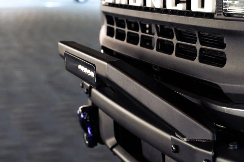 DV8 Offroad 21-22 Ford Bronco Factory Modular Front Bumper Bull Bar - Image 9