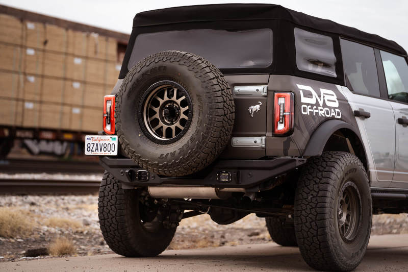 DV8 Offroad 21-22 Ford Bronco FS-15 Series Rear Bumper - Image 6
