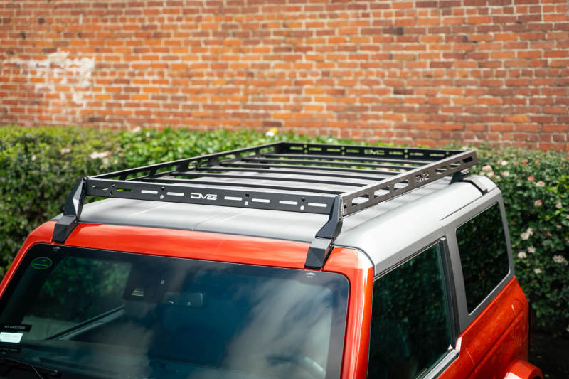 DV8 Offroad 21-23 Ford Bronco 2-Door Hard Top Roof Rack - Image 9