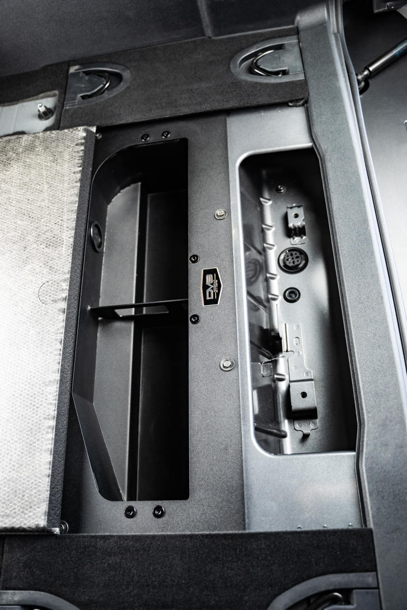 DV8 Offroad 21-23 Ford Bronco (Exc. Bronco Raptor) Air Compressor Mount & Storage Box - Image 10