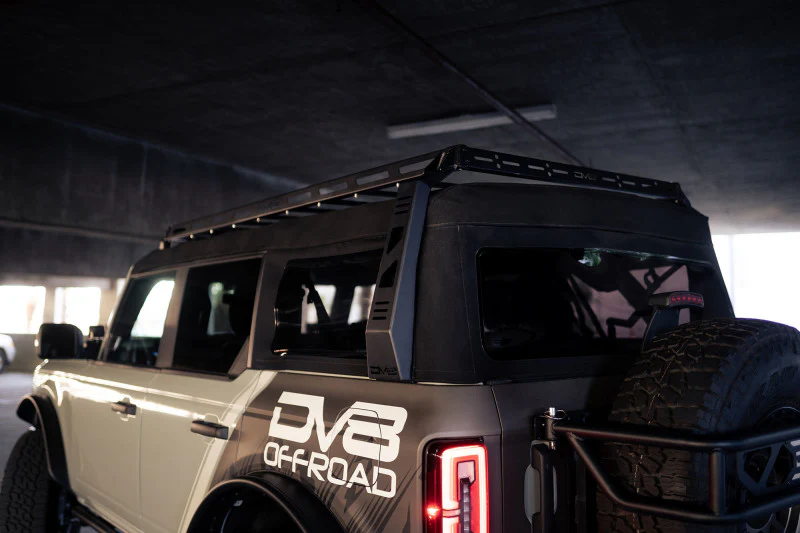 DV8 Offroad 21-23 Ford Bronco Soft Top Roof Rack - Image 12