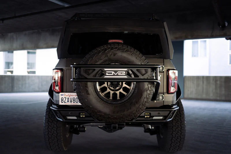 DV8 Offroad 21-23 Ford Bronco Spare Tire Guard & Accessory Mount - Image 11
