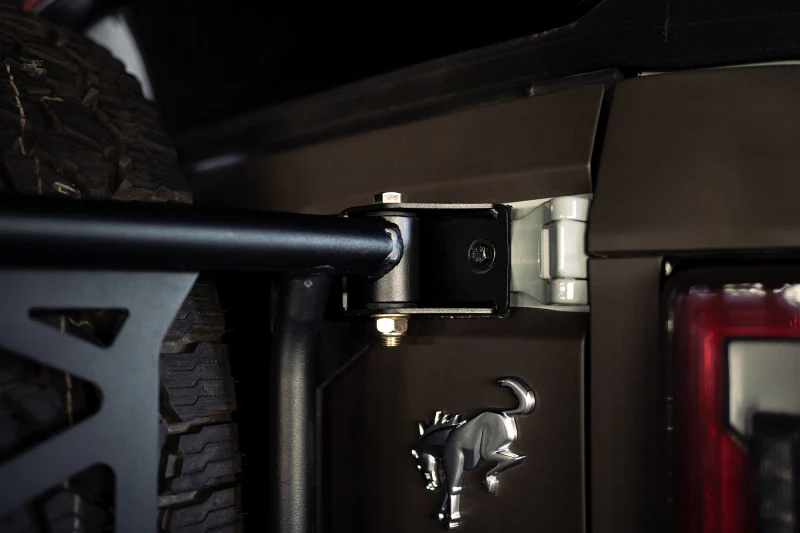 DV8 Offroad 21-23 Ford Bronco Spare Tire Guard & Accessory Mount - Image 12
