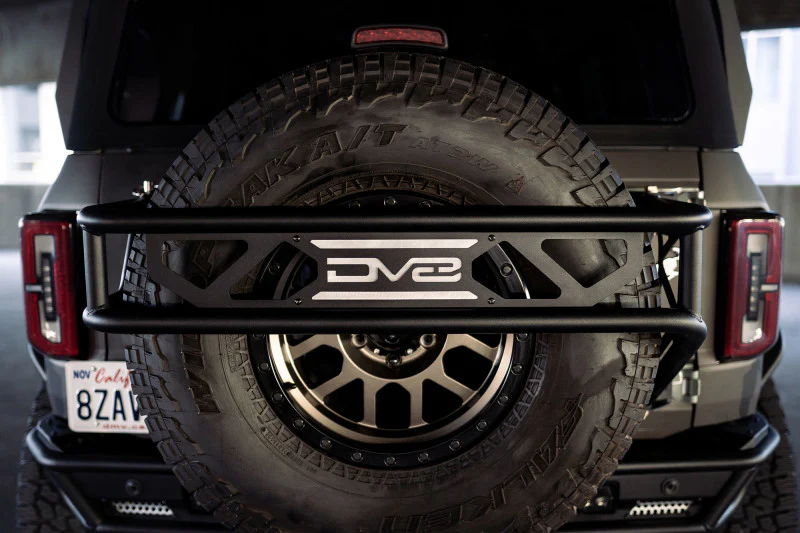 DV8 Offroad 21-23 Ford Bronco Spare Tire Guard & Accessory Mount - Image 13