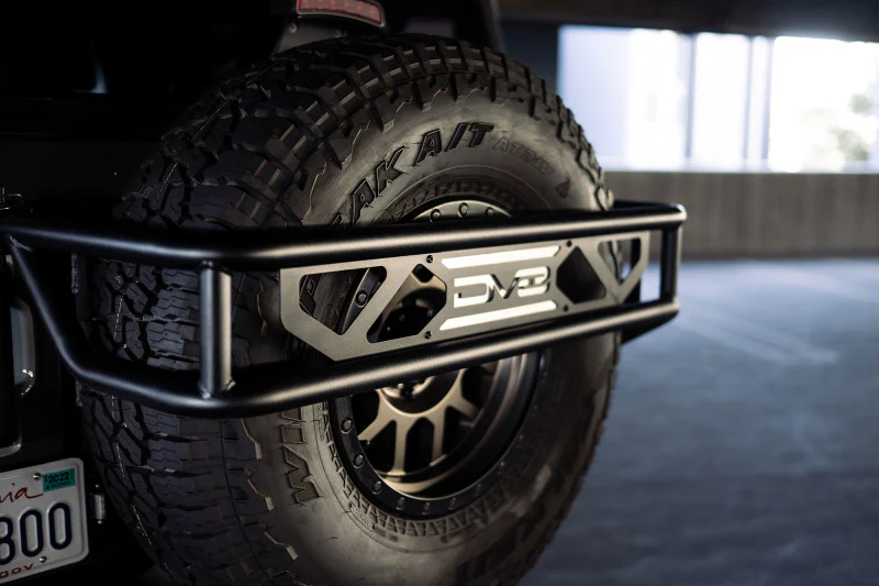 DV8 Offroad 21-23 Ford Bronco Spare Tire Guard & Accessory Mount - Image 7