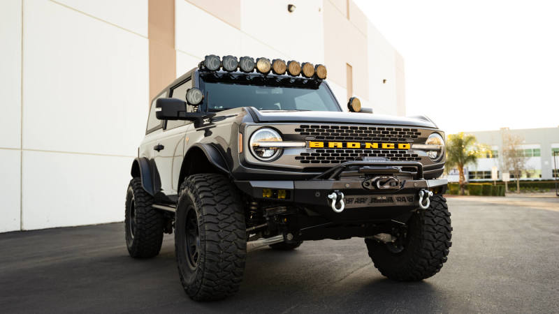 DV8 Offroad 21-23 Ford Bronco Spec Series Front Bumper - Image 16