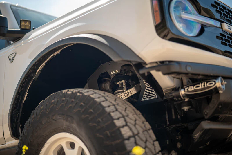 DV8 Offroad 21-25 Ford Bronco Addictive Desert Designs Front Inner Fender Liners - Image 6