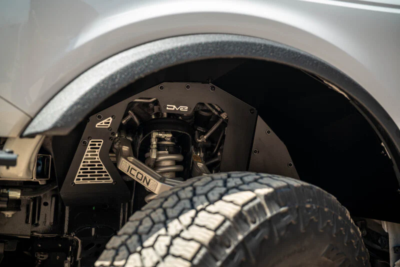 DV8 Offroad 21-25 Ford Bronco Addictive Desert Designs Front Inner Fender Liners - Image 8