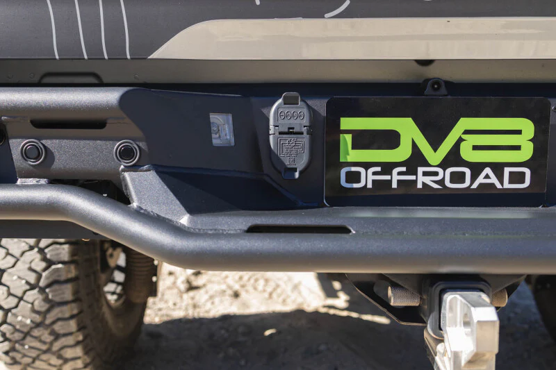 DV8 Offroad 23-26 Chevrolet Colorado/GMC Canyon Tube Rear Bumper - Micro Texture Black Powder Coat - Image 3