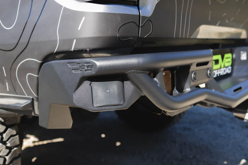 DV8 Offroad 23-26 Chevrolet Colorado/GMC Canyon Tube Rear Bumper - Micro Texture Black Powder Coat - Image 5