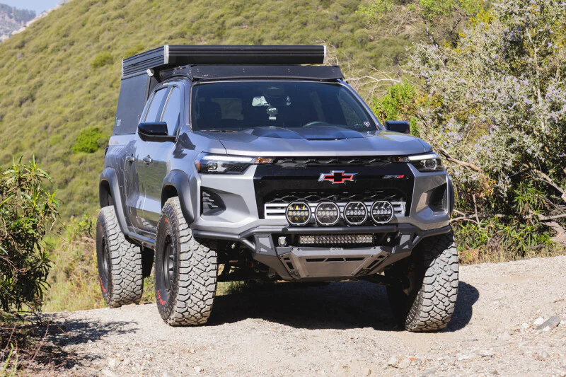 DV8 Offroad 23-26 Chevrolet Colorado ZR2 Tube Front Bumper - Image 19