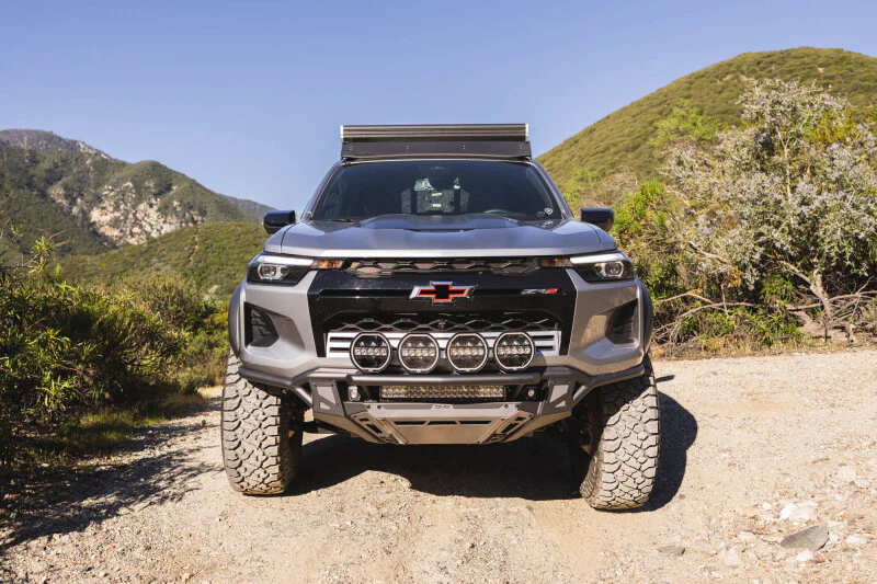 DV8 Offroad 23-26 Chevrolet Colorado ZR2 Tube Front Bumper - Image 23