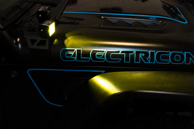 DV8 Offroad 3in Elite Series LED Amber Pod Light - Image 7