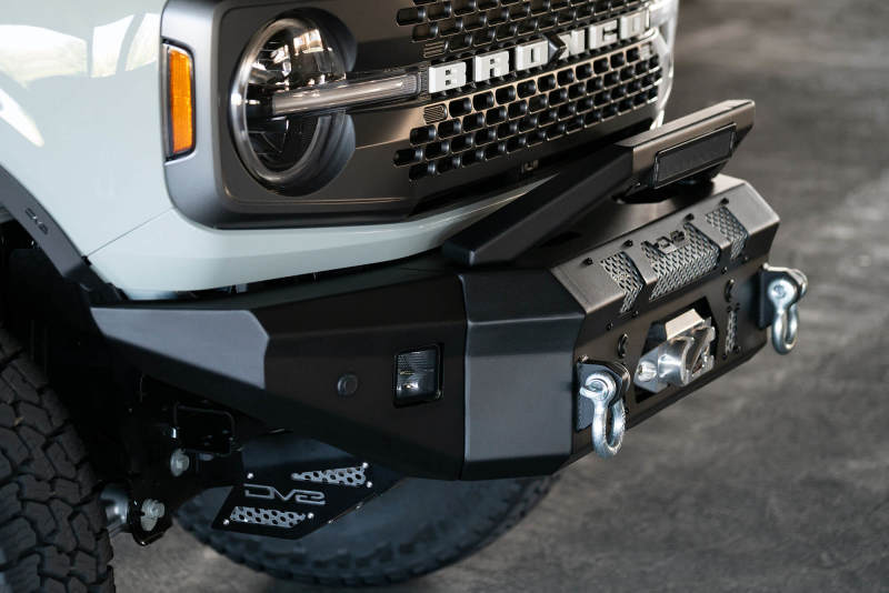 DV8 Offroad Bull Bar Add-On For DV8 Ford Bronco Bumpers - Fits 13in Elite Series Light Bar - Image 3