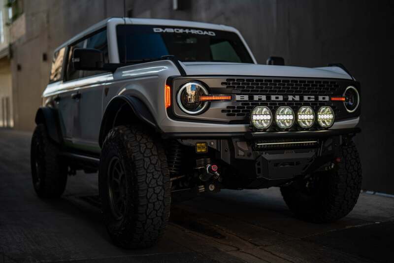 DV8 Offroad Elite Series 20in Dual Row Light Bar w/ Accent Light - Image 11