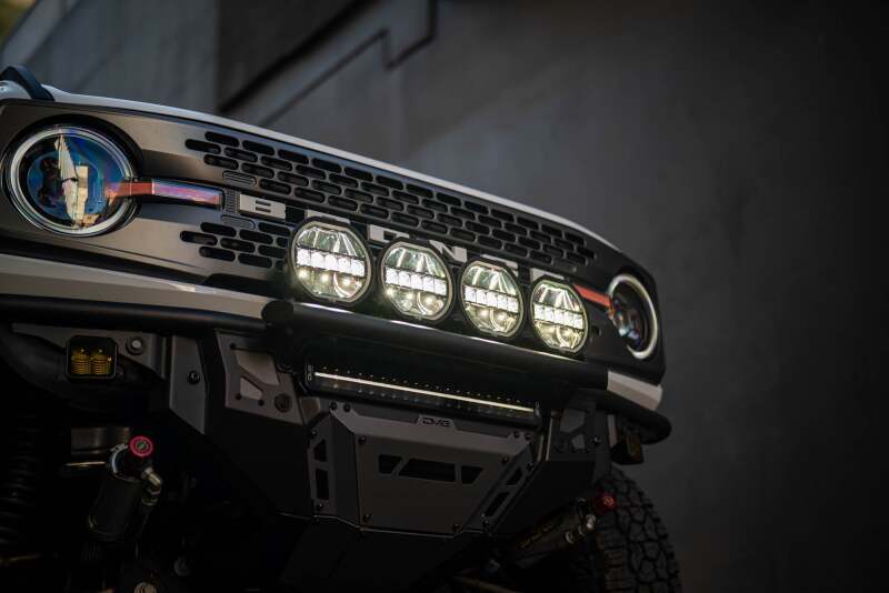 DV8 Offroad Elite Series 20in Dual Row Light Bar w/ Accent Light - Image 12