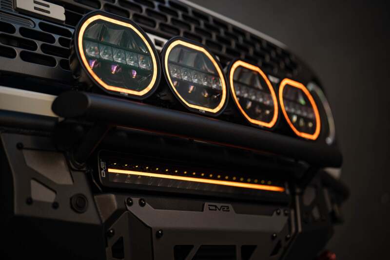 DV8 Offroad Elite Series 20in Dual Row Light Bar w/ Accent Light - Image 9