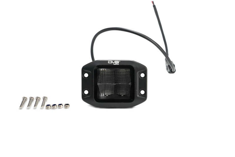 DV8 Offroad Elite Series 3in Cube LED Light 40W Spot 3W LED - Image 12