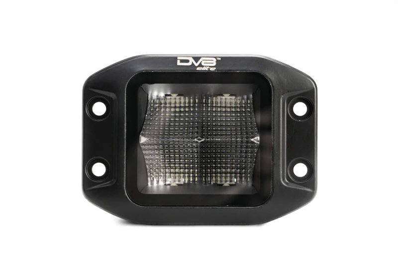 DV8 Offroad Elite Series 3in Cube LED Light 40W Spot 3W LED - Image 7