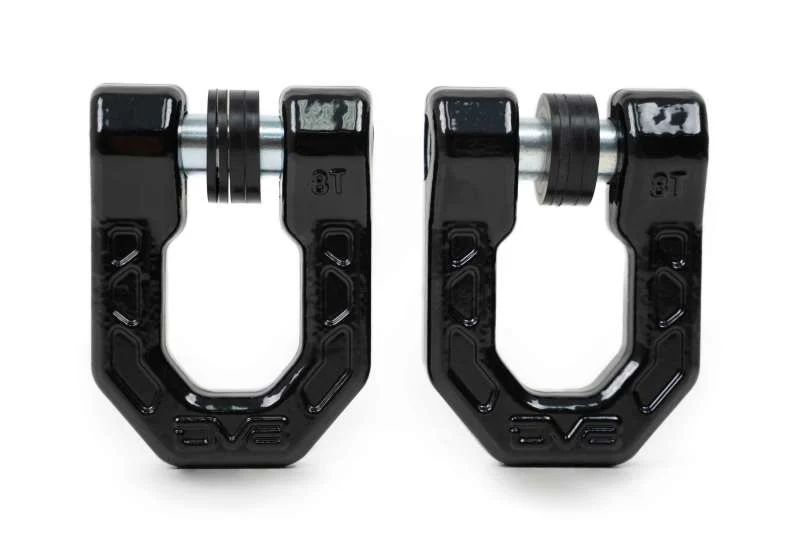 DV8 Offroad Elite Series D-Ring Shackles - Pair (Black) - Image 15