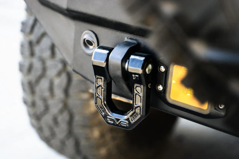 DV8 Offroad Elite Series D-Ring Shackles - Pair (Black) - Image 7