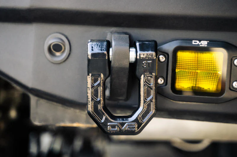 DV8 Offroad Elite Series D-Ring Shackles - Pair (Black) - Image 9